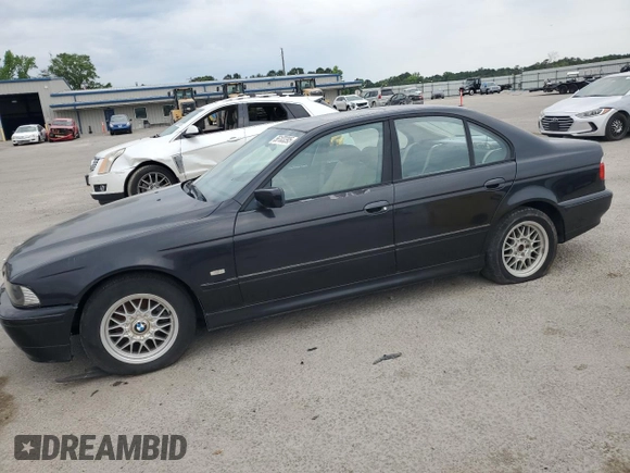 2001 BMW 5 Series 525i with VIN WBADT43471GF58824, listed as a Copart auction lot 56103395 with Not provided miles and Clean title. Bid and sale history available at DreamBid. Image 1.