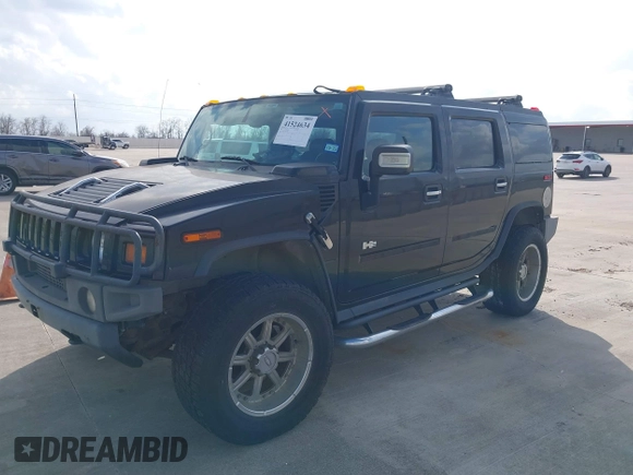2006 Hummer H2 with VIN 5GRGN23U66H120601, listed as a IAAI auction lot 41524634 with 155,003 mi miles. Bid and sale history available at carsss.com. Image 17.