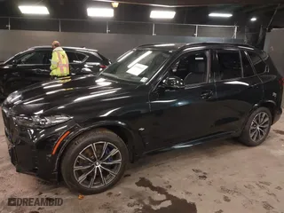 2024 BMW X5 xDrive40i with VIN 5UX23EU04R9S29747, listed as a IAAI auction lot 40980465 with 8,183 mi miles. Bid and sale history available at carsss.com. Image 2.
