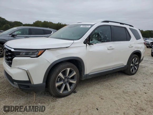 2024 Honda Pilot Touring z VIN 5FNYG2H74RB011187, wystawiony jako Copart lot #79999324 z przebiegiem 16 123 mil mil oraz Szkoda całkowita • Salvage title. Historia ofert i sprzedaży dostępna na DreamBid. Obrazek 1.