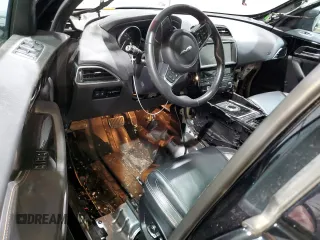 2019 Jaguar F-Pace 25t Prestige with VIN SADCK2FX7KA366367, listed as a Copart auction lot 47633855 with 34,847 mi miles and Salvage title. Bid and sale history available at DreamBid. Image 8.