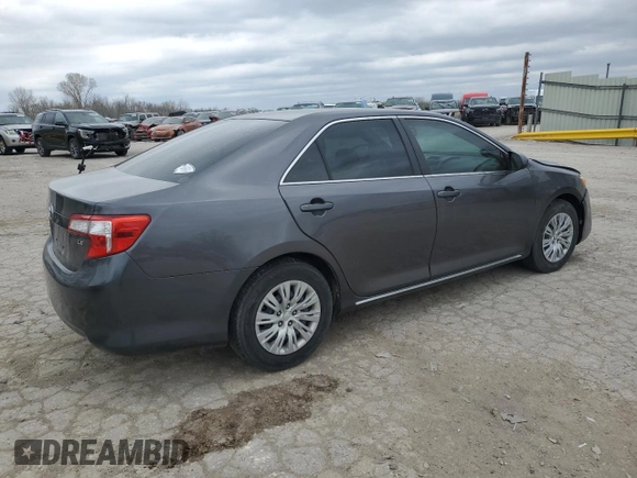 2014 Toyota Camry L with VIN 4T1BF1FK8EU346427, listed as a Copart auction lot 51449855 with 43,931 mi miles and Salvage Title. Bid and sale history available at DreamBid. Image 3.