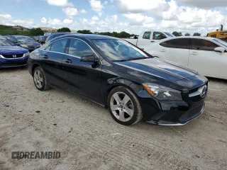 2018 Mercedes-Benz CLA 250 with VIN WDDSJ4GB1JN586271, listed as a Copart auction lot 62459963 with 59,323 mi miles and . Bid and sale history available at DreamBid. Image 4.