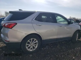 2018 Chevrolet Equinox LT with VIN 2GNAXJEV0J6230163, listed as a Copart auction lot 50053425 with 107,149 mi miles and Salvage Title. Bid and sale history available at carsss.com. Image 3.