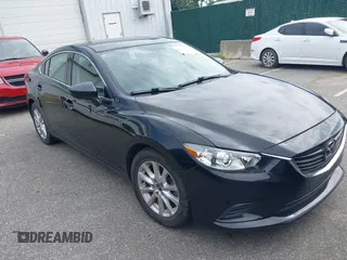 2015 Mazda 6 i Sport with VIN JM1GJ1U55F1187455, listed as a IAAI auction lot 42765017 with 46,529 mi miles and . Bid and sale history available at DreamBid. Image 1.