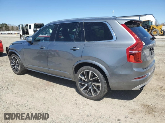 2020 Volvo XC90 Momentum with VIN YV4A22PK4L1607564, listed as a Copart auction lot 50041325 with 40,248 mi miles and Salvage Title. Bid and sale history available at carsss.com. Image 2.