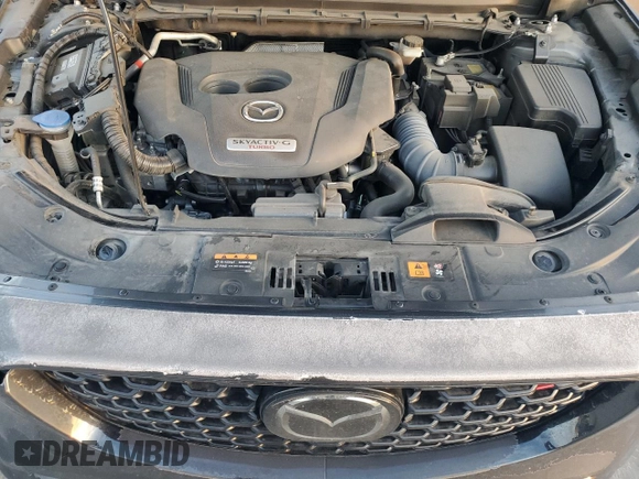 2022 Mazda CX-5 2.5 Turbo with VIN JM3KFBAY7N0647324, listed as a Copart auction lot 88488905 with 37,595 mi miles and Salvage Title. Bid and sale history available at carsss.com. Image 12.