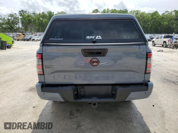 2023 Nissan Frontier Pro-4X with VIN 1N6ED1EK5PN651824, listed as a Copart auction lot 50928645 with 11,319 mi miles and Non repairable. Bid and sale history available at DreamBid. Image 6.