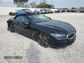 2022 BMW 8 Series 840i with VIN WBADZ4C09NCH78622, listed as a Copart auction lot 77669793 with 0 mi miles. Bid and sale history available at carsss.com. Image 4.