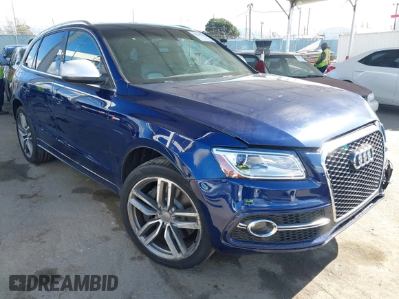 2014 Audi SQ5 Premium Plus with VIN WA1CGAFP7EA070688, listed as a IAAI auction lot 42229193 with 109,684 mi miles and . Bid and sale history available at DreamBid. Image 1.