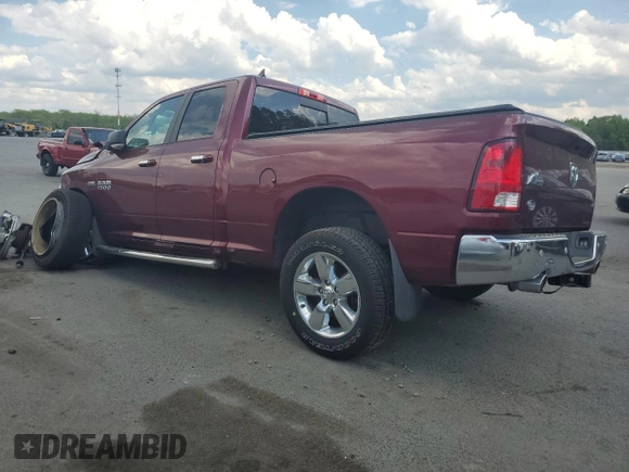 2018 Ram 1500 Big Horn with VIN 1C6RR6GT0JS169268, listed as a Copart auction lot 55416995 with 98,354 mi miles and Salvage title. Bid and sale history available at DreamBid. Image 2.