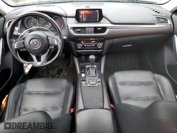 2016 Mazda Mazda6 i Grand Touring with VIN JM1GJ1W53G1487851, listed as a Copart auction lot 47896135 with 70,165 mi miles and Salvage Title. Bid and sale history available at carsss.com. Image 8.