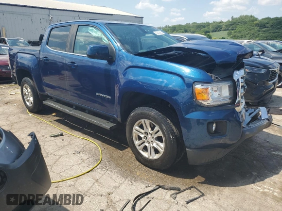 2020 GMC Canyon 4WD SLE with VIN 1GTG6CEN6L1154424, listed as a Copart auction lot 62439064 with 86,739 mi miles and Salvage Title. Bid and sale history available at carsss.com. Image 4.