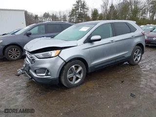 2022 Ford Edge SEL with VIN 2FMPK4J9XNBB13890, listed as a IAAI auction lot 41728614 with 30,016 mi miles. Bid and sale history available at carsss.com. Image 2.