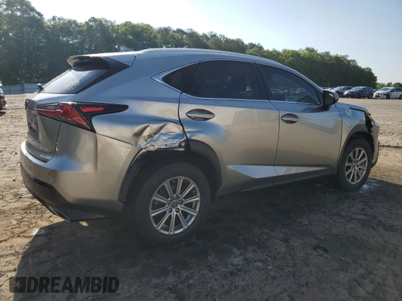 2019 Lexus NX 300 with VIN JTJBARBZ7K2207799, listed as a Copart auction lot 55317495 with 78,161 mi miles and Salvage title. Bid and sale history available at DreamBid. Image 3.