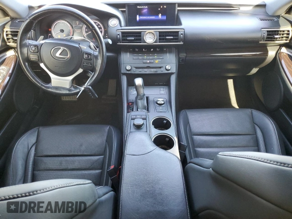 2016 Lexus RC 200t F Sport with VIN JTHHA5BC4G5000230, listed as a Copart auction lot 43856325 with 100,066 mi miles and Salvage title. Bid and sale history available at DreamBid. Image 8.