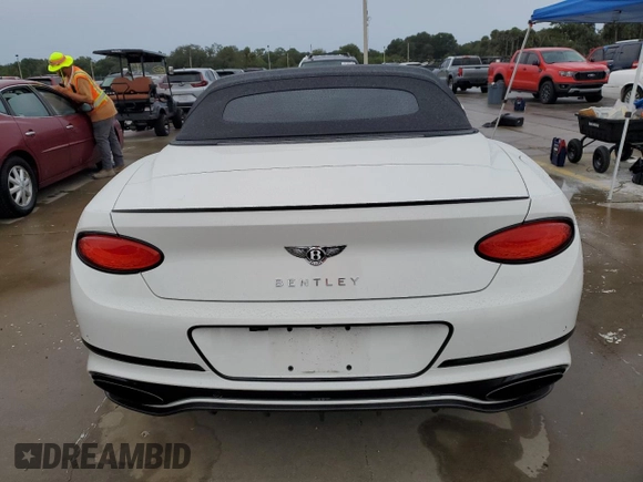 2022 Bentley Continental GT with VIN SCBDT4ZG5NC091467, listed as a Copart auction lot 74216114 with Not Provided miles and Salvage Title. Bid and sale history available at DreamBid. Image 6.