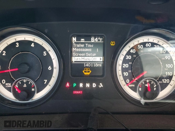 2014 Ram 1500 Express with VIN 1C6RR6KT2ES429408, listed as a Copart auction lot 44082475 with 140,118 mi miles and Clean Title. Bid and sale history available at carsss.com. Image 9.