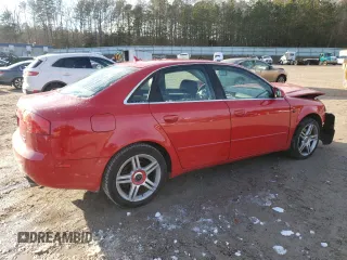 2007 Audi A4 2.0T with VIN WAUAF78E97A035908, listed as a Copart auction lot 87883905 with 160,029 mi miles and Salvage Title. Bid and sale history available at carsss.com. Image 3.