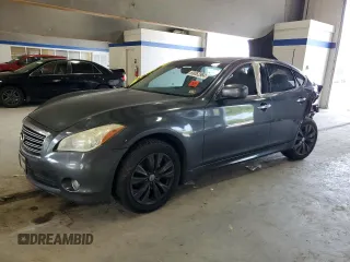 2012 Infiniti M with VIN JN1BY1AR4CM392808, listed as a Copart auction lot 69062964 with Not Provided miles and Salvage Title. Bid and sale history available at carsss.com. Image 1.