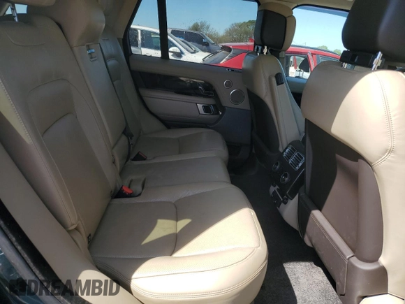 2019 Land Rover Range Rover with VIN SALGS2RE9KA520996, listed as a Copart auction lot 50520845 with 108,261 mi miles and Salvage title. Bid and sale history available at DreamBid. Image 11.