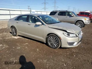 2017 Lincoln MKZ Premiere with VIN 3LN6L5A97HR608925, listed as a Copart auction lot 48539585 with 61,477 mi miles and Salvage Title. Bid and sale history available at DreamBid. Image 4.