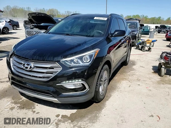 2017 Hyundai Santa Fe 2.4L z VIN 5XYZU3LB5HG392277, wystawiony jako Copart lot #51601765 z przebiegiem 81 943 mil mil oraz Szkoda całkowita • Salvage title. Historia ofert i sprzedaży dostępna na DreamBid. Obrazek 14.