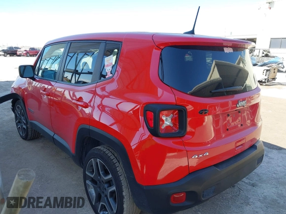 2020 Jeep Renegade Sport with VIN ZACNJBAB3LPM09233, listed as a IAAI auction lot 41751376 with 71,900 mi miles and . Bid and sale history available at DreamBid. Image 3.