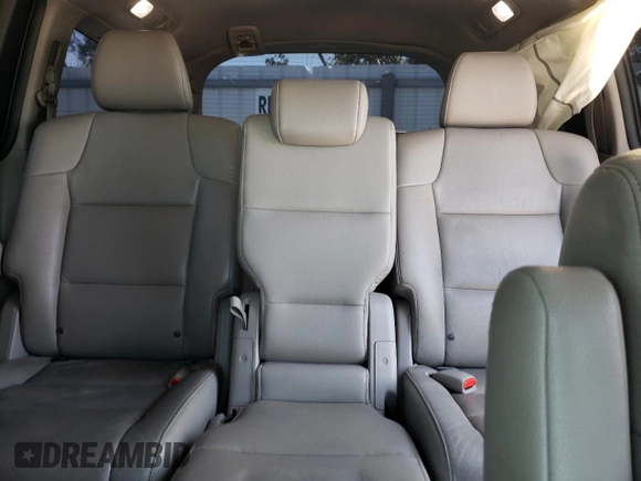 2014 Honda Odyssey Touring with VIN 5FNRL5H97EB016624, listed as a Copart auction lot 53444645 with 244,126 mi miles and Salvage Title. Bid and sale history available at DreamBid. Image 10.