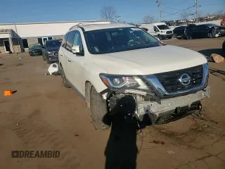 2017 Nissan Pathfinder SL with VIN 5N1DR2MM4HC693726, listed as a Copart auction lot 49579505 with 102,330 mi miles and Salvage Title. Bid and sale history available at carsss.com. Image 12.