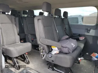 2018 Ford Transit Passenger XL with VIN 1FBZX2YG3JKA80906, listed as a Copart auction lot 88445225 with Not provided miles and Salvage title. Bid and sale history available at DreamBid. Image 11.
