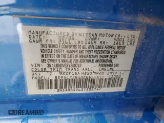 2025 Nissan Sentra SR z VIN 3N1AB8DV6SY308742, wystawiony jako Copart lot #60685715 z przebiegiem 8 751 mil mil oraz Szkoda całkowita • Salvage title. Historia ofert i sprzedaży dostępna na DreamBid. Obrazek 12.
