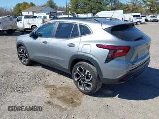 2024 Chevrolet Trax 2RS with VIN KL77LJE27RC210948, listed as a IAAI auction lot 41763379 with 12,536 mi miles and . Bid and sale history available at DreamBid. Image 3.
