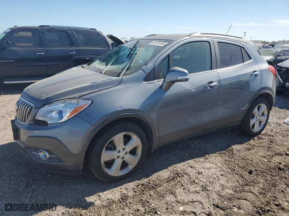 2015 Buick Encore Convenience with VIN KL4CJBSB1FB194842, listed as a Copart auction lot 49135195 with 158,496 mi miles and Salvage Title. Bid and sale history available at carsss.com. Image 1.