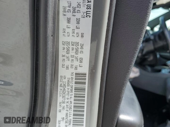 2019 Dodge Durango SXT Plus с VIN 1C4RDHAG2KC827196, выставлен на аукционе Copart как лот 56418655 с пробегом 83 379 миль миль и Списание • Salvage title. История ставок и продаж доступна на DreamBid. Изображение 13.