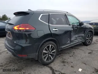 2019 Nissan Rogue SV with VIN 5N1AT2MT7KC840320, listed as a Copart auction lot 43450065 with 15,880 mi miles and Salvage Title. Bid and sale history available at carsss.com. Image 3.