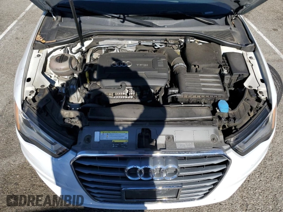 2015 Audi A3 1.8T Premium Plus with VIN WAU5CLFF3F1044097, listed as a Copart auction lot 87940465 with 45,743 mi miles and Salvage Title. Bid and sale history available at carsss.com. Image 11.