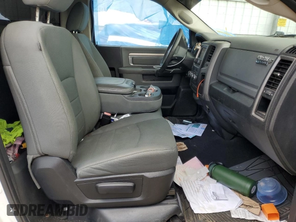 2014 Ram 1500 Express with VIN 3C6JR6AT2EG331453, listed as a Copart auction lot 58036025 with 204,576 mi miles and Salvage title. Bid and sale history available at DreamBid. Image 7.
