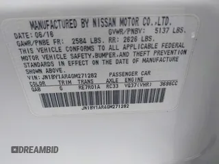 2016 Infiniti Q70 z VIN JN1BY1AR4GM271282, wystawiony jako IAAI lot #42204923 z przebiegiem 104 244 mil mil oraz . Historia ofert i sprzedaży dostępna na DreamBid. Obrazek 9.