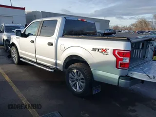 2018 Ford F-150 XL with VIN 1FTEW1EP2JKF28967, listed as a IAAI auction lot 41242743 with 54,171 mi miles. Bid and sale history available at carsss.com. Image 3.