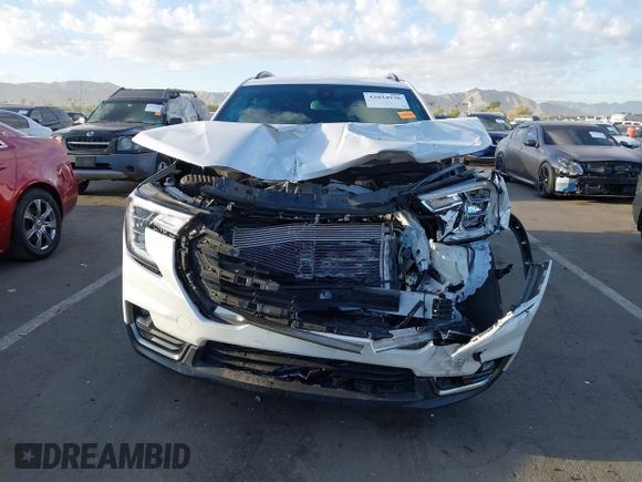 2022 GMC Terrain AT4 with VIN 3GKALYEV1NL163513, listed as a IAAI auction lot 42034936 with 57,935 mi miles and . Bid and sale history available at DreamBid. Image 6.