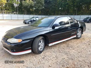 2002 Chevrolet Monte Carlo SS with VIN 2G1WX15K929196656, listed as a Copart auction lot 72926674 with 155,442 mi miles and Salvage Title. Bid and sale history available at carsss.com. Image 1.