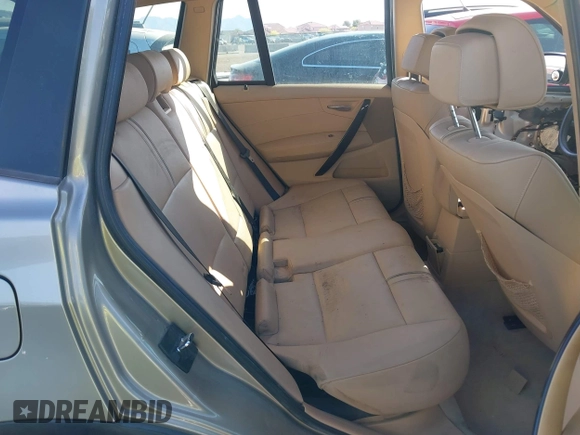 2008 BMW X3 3.0si with VIN WBXPC93488WJ13795, listed as a IAAI auction lot 42018052 with 151,972 mi miles. Bid and sale history available at carsss.com. Image 8.