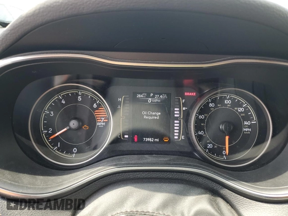2019 Jeep Cherokee Latitude Plus with VIN 1C4PJMLB3KD437129, listed as a Copart auction lot 61947675 with 73,982 mi miles and Salvage title. Bid and sale history available at DreamBid. Image 9.