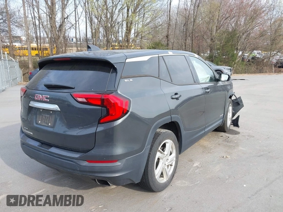 2018 GMC Terrain SLE with VIN 3GKALMEX0JL121211, listed as a IAAI auction lot 41780763 with 99,838 mi miles. Bid and sale history available at carsss.com. Image 4.