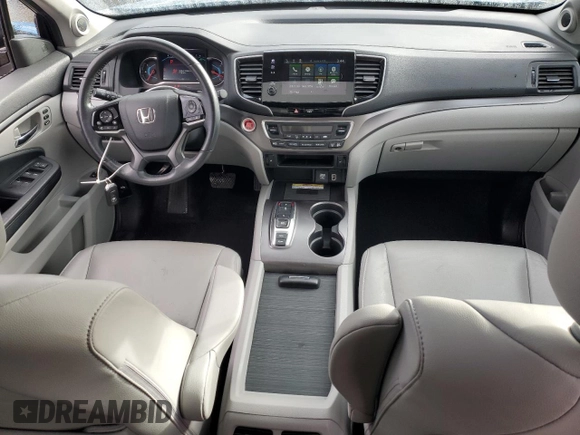 2021 Honda Pilot Special Edition with VIN 5FNYF5H22MB012811, listed as a Copart auction lot 44453855 with 25,782 mi miles and Salvage Title. Bid and sale history available at DreamBid. Image 8.