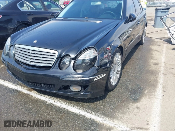 2008 Mercedes-Benz E-Class Luxury 3.5L with VIN WDBUF56XX8B264584, listed as a IAAI auction lot 41777477 with 144,428 mi miles. Bid and sale history available at carsss.com. Image 6.