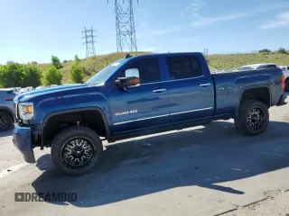 2016 GMC Sierra 2500HD SLT with VIN 1GT12TE87GF161208, listed as a Copart auction lot 63679715 with 40,001 mi miles and Salvage title. Bid and sale history available at DreamBid. Image 1.