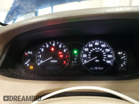 2006 Toyota Avalon XL z VIN 4T1BK36B36U139730, wystawiony jako Copart lot #57646545 z przebiegiem 287 662 mil mil oraz Nie do naprawy • Non repairable. Historia ofert i sprzedaży dostępna na DreamBid. Obrazek 9.