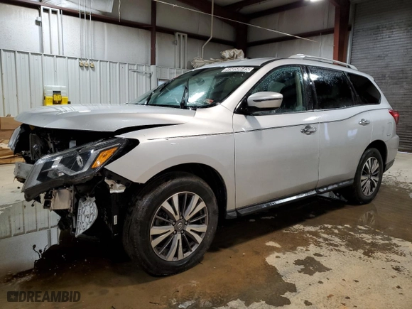 2020 Nissan Pathfinder SV with VIN 5N1DR2BM6LC611412, listed as a Copart auction lot 45058645 with 81,173 mi miles and Clean Title. Bid and sale history available at carsss.com. Image 1.